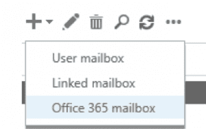 Office 365 mailbox hybrid