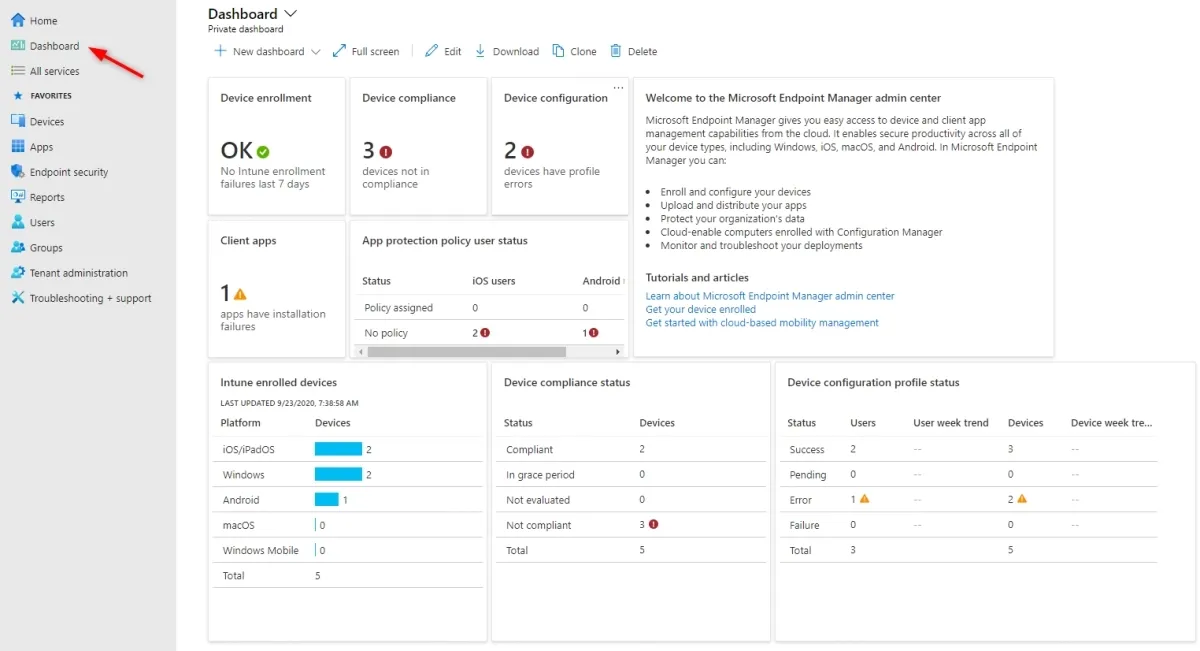 Microsoft Intune <br> Unified, Streamlined, Controlled